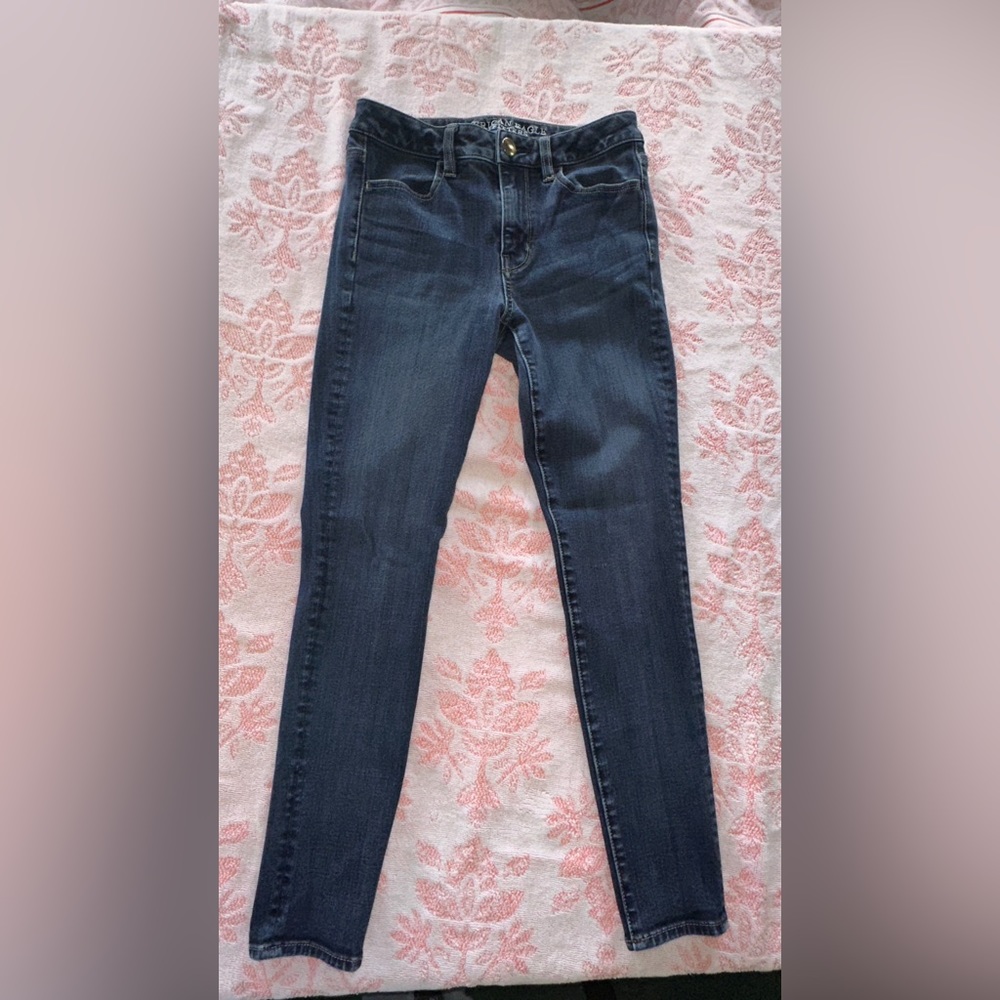 AMERICAN EAGLE | 360° Super Stretch High Rise Jeggings
